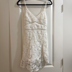 Abercrombie & Fitch White Lace Dress Size Small